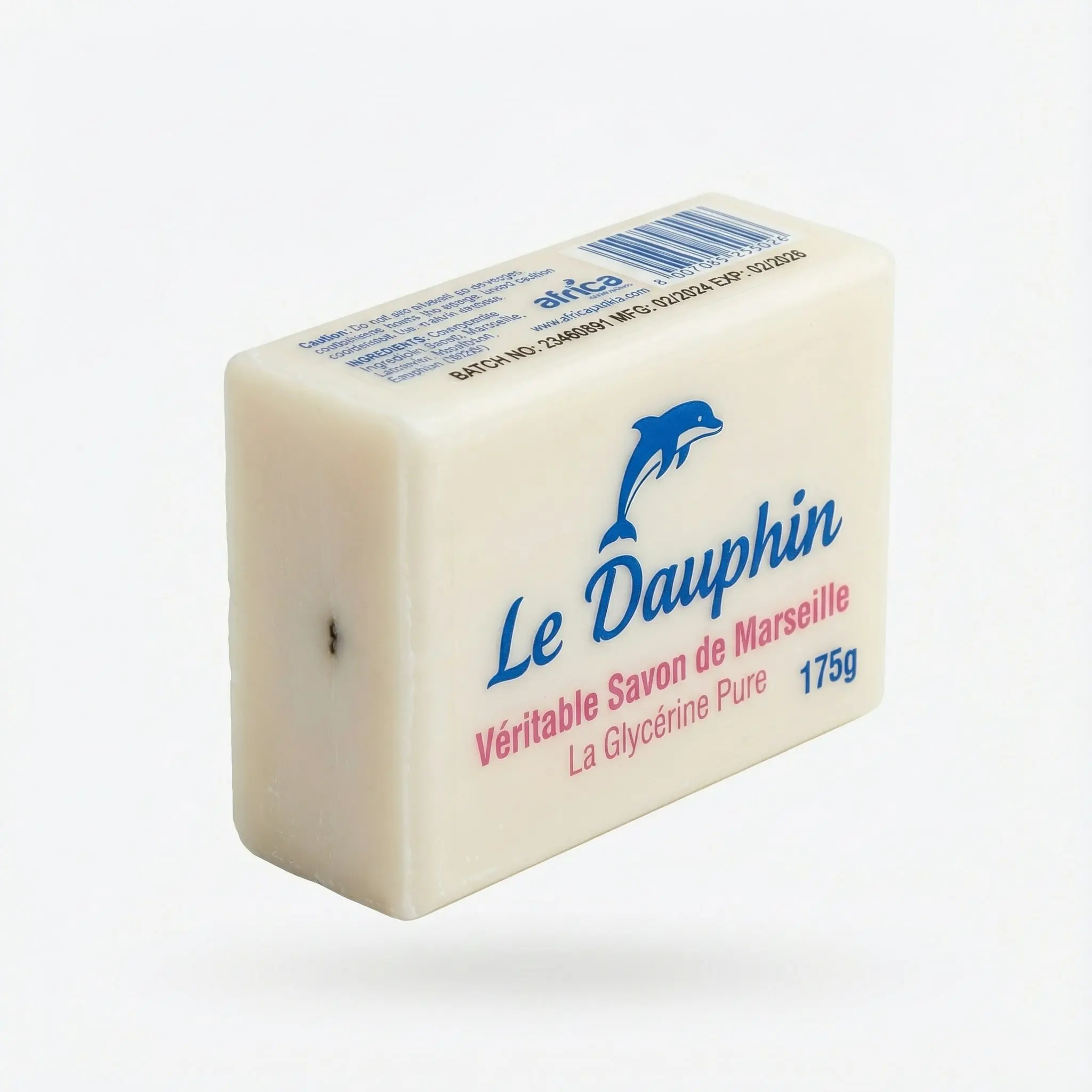 savon de Marseille dauphin classique pour maison camerounaise